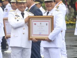 HARI OTODA XXVIII PEMKOT METRO KEMBALI RAIH PENGHARGAAN DARI MENDAGRI