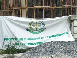 Proyek gedung KUA Kota Metro diduga tidak sesuai bistek