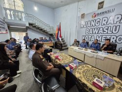 PJs Walikota Metro Silaturahmi ke Bawaslu Dan KPU Bersama Sekda terkait kesekretariatan