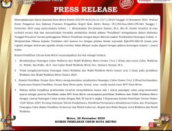 Breaking News, KPU Luncurkan Press Release Diskualifikasi WARU