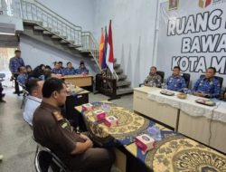 PJs Walikota Metro Silaturahmi ke Bawaslu Dan KPU Bersama Sekda terkait kesekretariatan