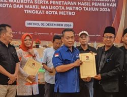Rekapitulasi KPU Metro: Tingkat Partisipasi Tinggi, Bambang-Rafieq Unggul