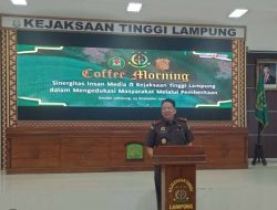 Kejati Lampung gelar Coffee Morning bersama insan pers dan organisasi wartawan