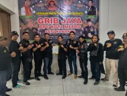DPC GRIB JAYA Kota Metro Serahkan SK Pengurus PAC GRIB JAYA Metro Pusat yang Diketuai oleh Samsul Bahri