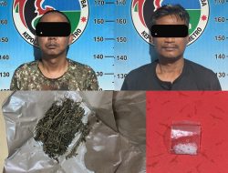 Sat Narkoba Polres Metro Amankan Dua Tersangka, Satu Diantaranya Seorang PNS