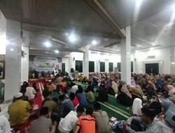 Warga Antusias Ikuti Pengajian Akbar Bersama Haji Bambang di Way Pengubuan