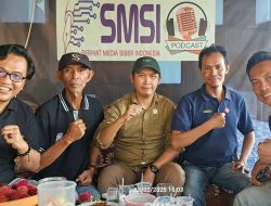 Serikat Media Siber Indonesia (SMSI) Kabupaten Pesawaran, Lampung lakukan penandatanganan Pakta Integritas