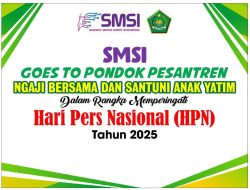 SMSI Tulangbawang Goes to Pondok Pesantren Dalam Rangka HPN