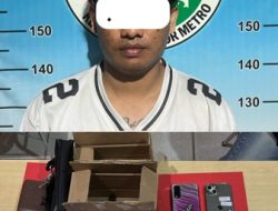 Sat Samapta Polres Metro Amankan Dua Pria Membawa Narkotika Jenis Tembakau Sinte dan Obat Terlarang