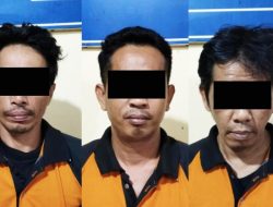 Asik Nyabu di Bulan Ramadhan, 3 Pelaku Ditangkap Polsek Padang Ratu