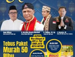 Jelang Lebaran Idul Fitri  , DPD GRIB Jaya Gelar Bazar Sembako Murah