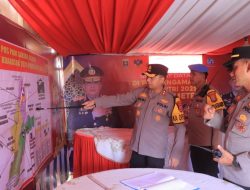 Kapolres Metro dan PJU Polres Metro Tinjau Kesiapan Pos PAM dan Pos Yan untuk Kelancaran Arus Mudik Idul Fitri 1446 H