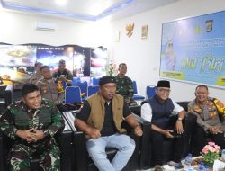 Kapolres Lampung Tengah Pimpin Patroli Gabungan, Pastikan Malam Takbir Hari Raya Idul Fitri Aman Kondusif