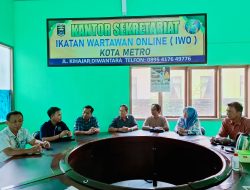 PW.IWO Provinsi Lampung: Sambangi PD.IWO Kota Metro bahas program kerja dan pelantikan