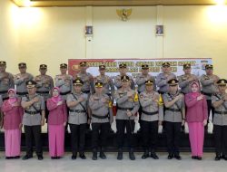 Rotasi Jabatan, Kapolres Lampung Tengah Pimpin Upacara Sertijab Kabag Logistik, Kapolsek Terbanggi Besar dan Kapolsek Bumi Ratu Nuban