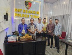 Serikat Media Siber Indonesia Audensi Bersama Kasat Reskrim Polres Tuba