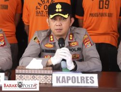 Polres Lampung Tengah Ungkap 38 Pelaku Dalam Operasi Pekat Krakatau 2025