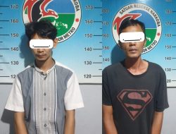 Komitmen Berantas Peredaran Narkoba di Kota Metro, Polres Metro Tangkap Dua Orang Pemakai Narkotika Jenis Sabu
