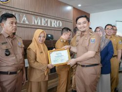 Wakil wali kota Metro Buka Pembinaan Statistik Sektoral Dan Perencanaan Kelurahan Cantik 2025