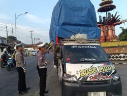 Sat Lantas Polres Lampung Tengah Gencarkan Sosialisasi Bahaya Kendaraan ODOL