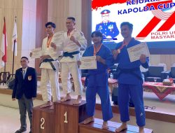 Iptu Bayu Z. Ogara, Personel Polres Lampung Tengah Raih Emas di Kejuaraan Judo Kapolda Cup 2025