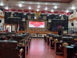 DPRD Kota Metro Paripurna  Penyampaian Pertanggungjawaban Pelaksanaan APBD Th 2024 dan Raperda RPMJD Th 2025-2029