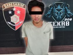 Tekab 308 Polres Metro Ringkus Pelaku Curanmor Spesialis Masjid, Beraksi di 5 TKP