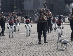 Robot Humanoid dan K9: Mimpi Inovasi Teknologi Polri dalam Syukuran Hari Bhayangkara ke-79