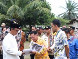 Bupati Dan Wakil Bupati Lampung Tengah Tinjau Calon Gedung Samsat Drive Thru