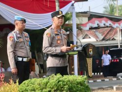 Polres Lampung Tengah Gelar Operasi Patuh Krakatau 2025, Kapolres Tekankan Pentingnya Kesadaran Berlalu Lintas