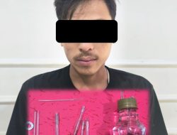 Sat Narkoba Polres Metro Grebek Kontrakan, Pria Ini Diamankan Bersama Alat Hisap Sabu