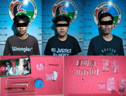 Tiga Pemuda Diamankan Polisi di Metro Timur, Diduga Konsumsi Narkotika