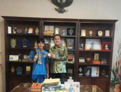 Firas Arkan Atlet Renang Pelajar SMK Muhammadiyah 2 Metro Menjadi Best Swimmer Lampung Student Olympic 2025