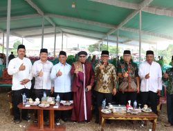 Bupati Ardito Wijaya Hadiri Pengajian Minggu Kliwon MWC NU dan Muslimat NU Kecamatan Gunung Sugih