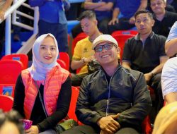 Bupati Lampung Tengah Hadiri Launching Bhayangkara Presisi Lampung FC Bersama Kapolri dan Menpora