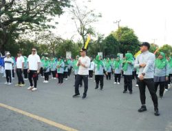 Walikota Metro H. Bambang bersama ribuan masyarakat ikuti kegiatan Car Free Day
