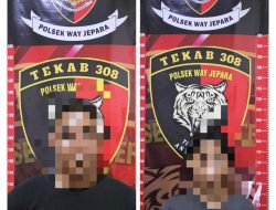Terlibat Dalam Kasus Pencurian, 2 Warga Kecamatan Sekampung Udik Diamankan Polisi