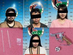 Empat Orang Diciduk di Metro, Polisi Temukan Sabu dan Senpi Rakitan