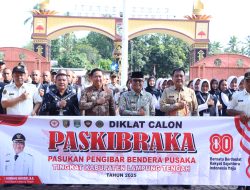 Bupati Lampung Tengah, Ardito Wijaya Apresiasi Calon Peserta Paskibraka Kabupaten Lampung Tengah