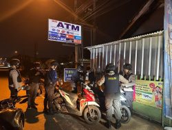 Ciptakan Sitkamtibmas yang Kondusif, Tim Patroli Polres Metro Lakukan Pemeriksaan kendaraan