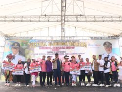 Wakil Bupati Lampung Tengah I Komang Koheri SE Apresiasi Festival Olahraga Rekreasi