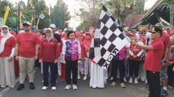 H.Bambang Lepas Ribuan Peserta Jalan Sehat dalam Rangkaian HUT Kemerdekaan RI ke-80