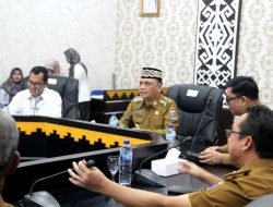 Walikota Metro Bersama Wakilnya Hadiri Sosialisasi Hasil Pembinaan Program Kelurahan Cantik Yang Digelar BPS