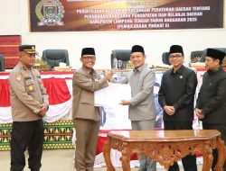 Bupati Lampung Tengah Ardito Wijaya, Menghadiri Rapat Paripurna DPRD Kabupaten Lampung Tengah Dalam: Rangka Persetujuan Bersama Rancangan Peraturan Daerah Tentang Perubahan APBD Tahun Anggaran 2025