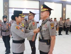 Kapolres Lampung Timur Pimpin Sertijab Wakapolres, Pejabat Utama dan Kapolsek Jajaran