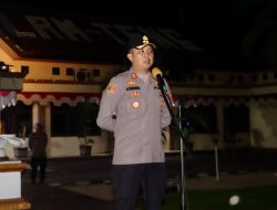 Cipta Kondisi, Polres Lampung Tengah Gelar Apel Siaga dan Patroli Gabungan