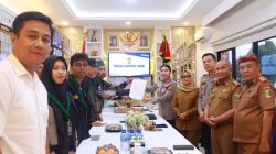 HMI Lampung Timur Sampaikan Aspirasi  Kepada Kapolres Lampung Timur dan Bupati