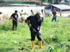 Bupati Lampung Tengah, Ardito Wijaya Bersama Jajaran Perangkat Daerah Jum’at Bersih