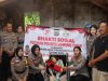 Polwan Polres Lampung Timur Gelar Bansos, Bagikan Kursi Roda untuk Difabel dalam Rangka HUT ke-77