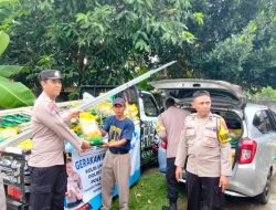 Polsek Pekalongan Gelar Gerakan Pangan Murah, Distribusikan Dua Ton Beras